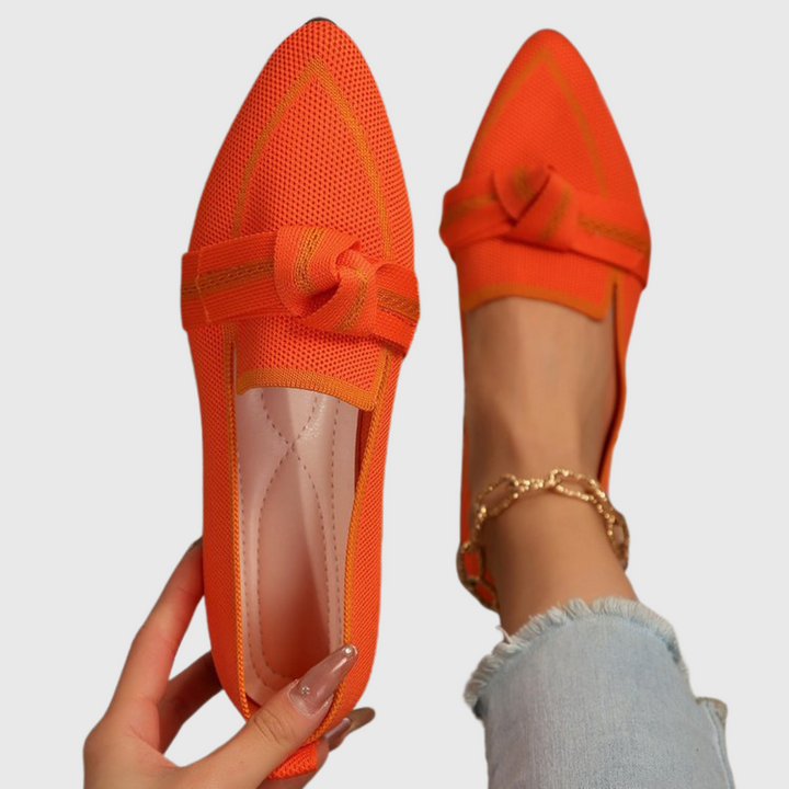 Milena | Mocasines Cómodos con Nudo