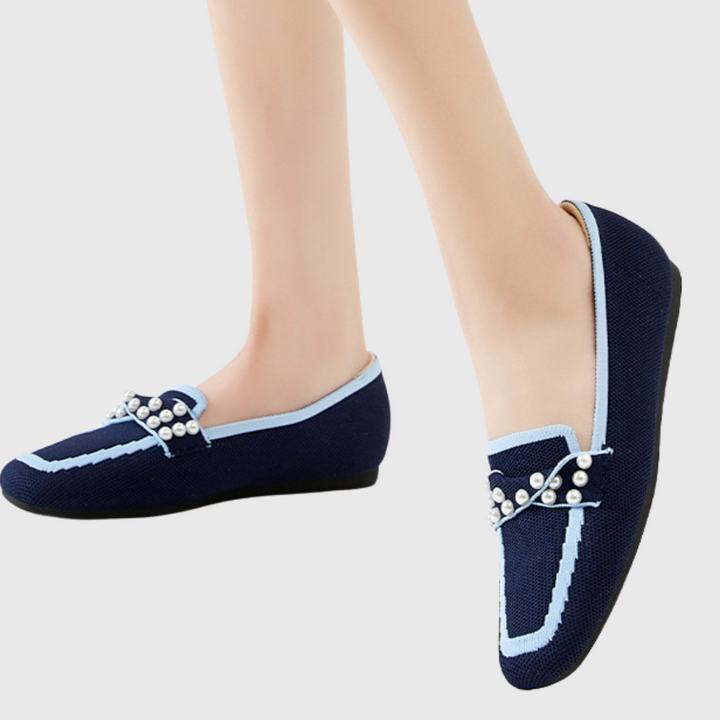 Melora | Mocasines de Confort Perla
