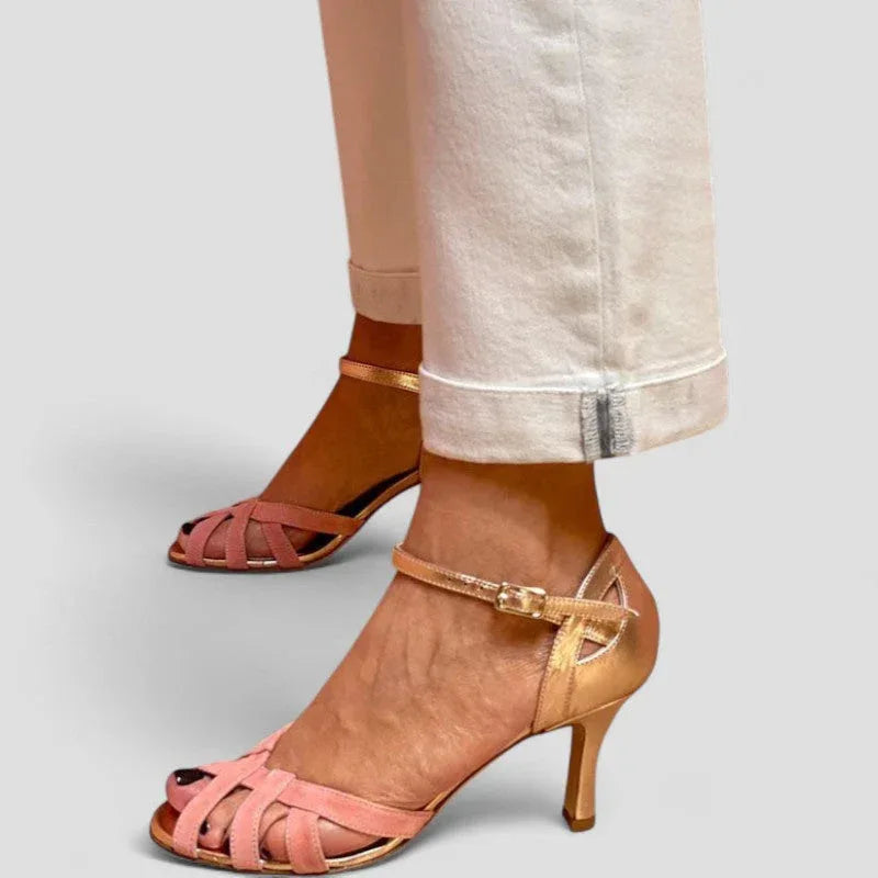 Calista | Kitten Heels with Open Toe™