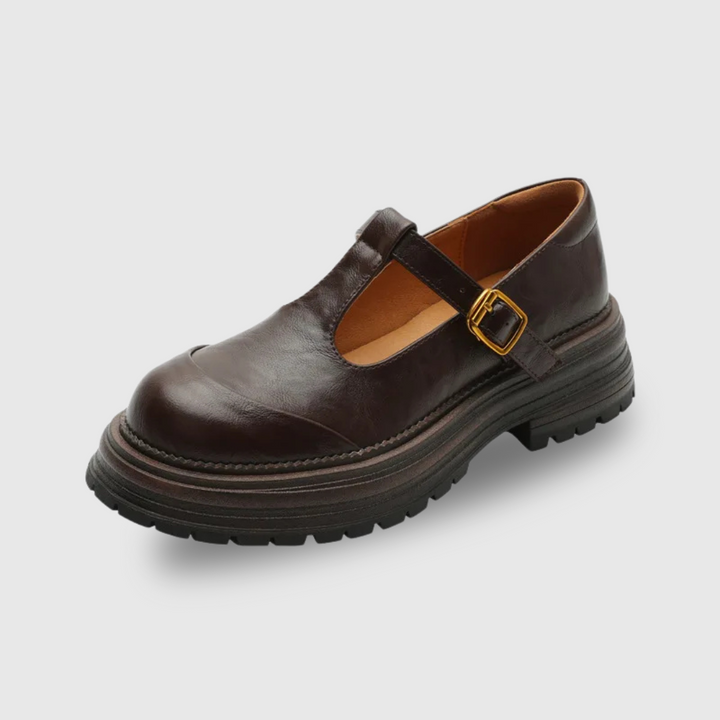Luna | Zapatos Clásicos con Tira en T