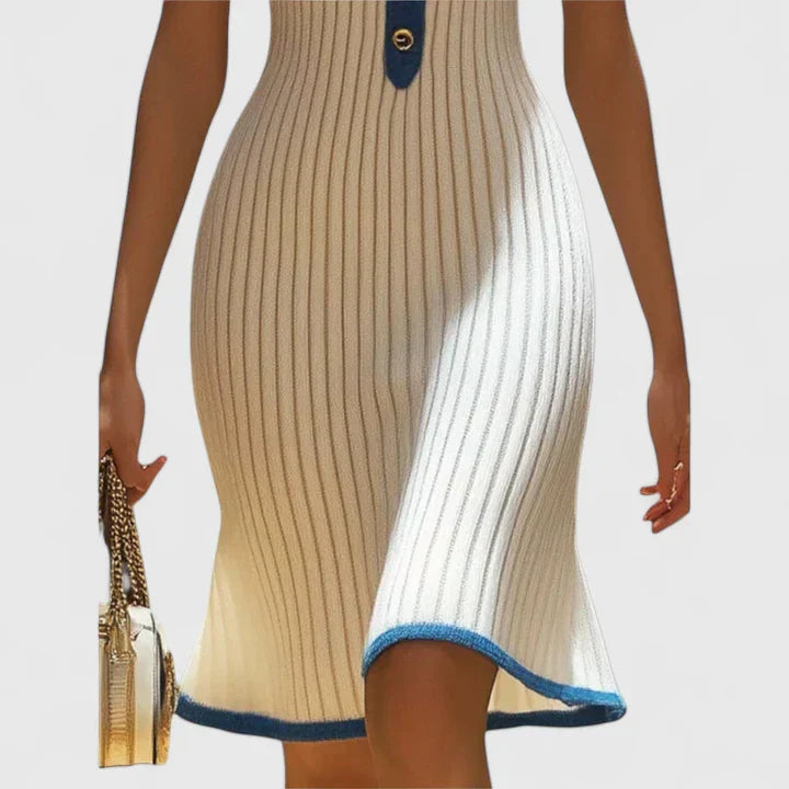 Sophrynah | Vestido midi elegante