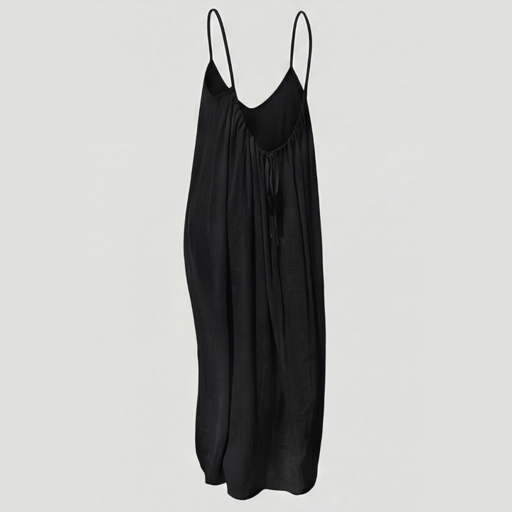 Vestido maxi de verano Soleia™ con espalda abierta y fluido
