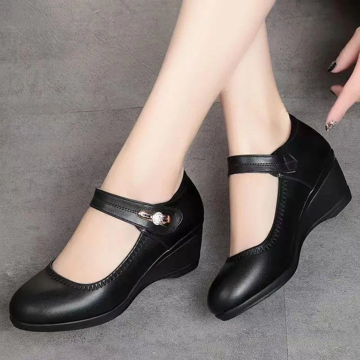 Lydia – Zapatos Elegantes de Tacón Medio y Cómodos