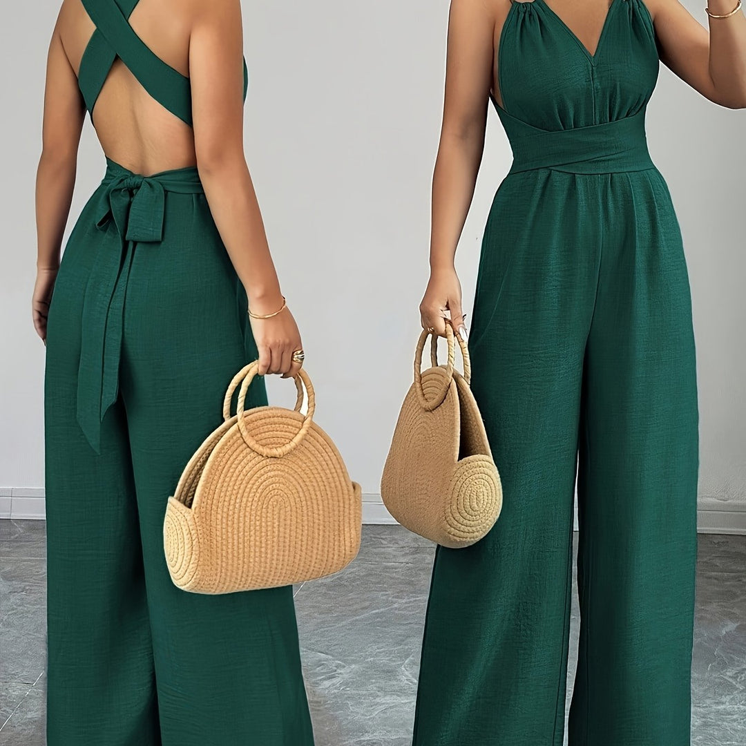 Emily | Tuta elegante in lino e cotone