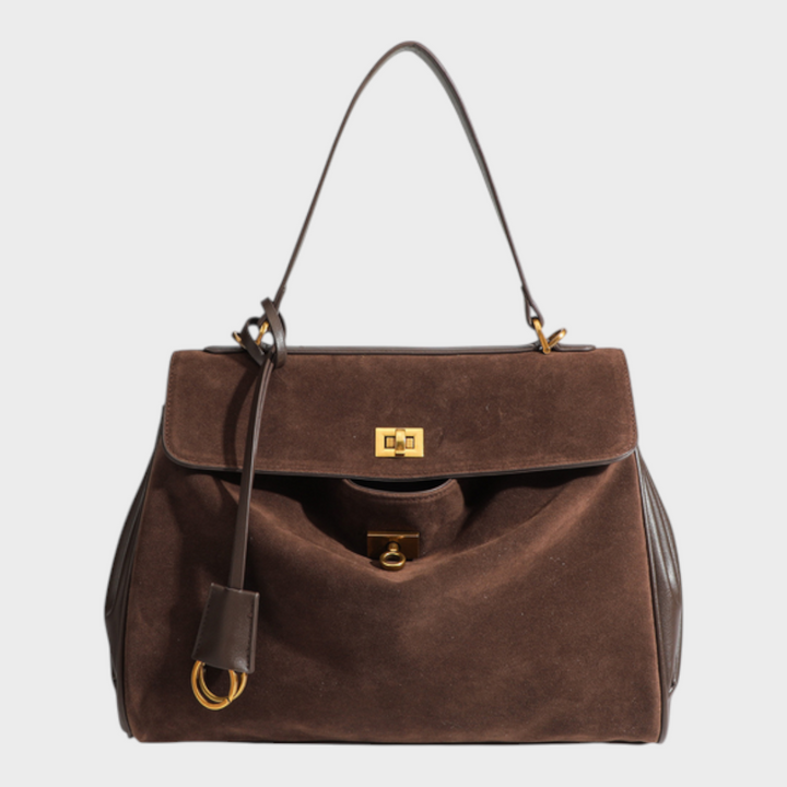 Libby | Sac à main en cuir doux minimaliste et luxueux