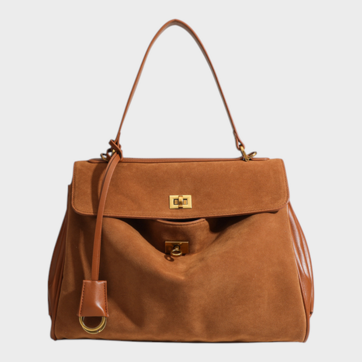 Libby | Sac à main en cuir doux minimaliste et luxueux