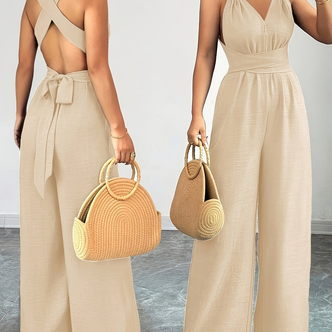 Emily | Tuta elegante in lino e cotone