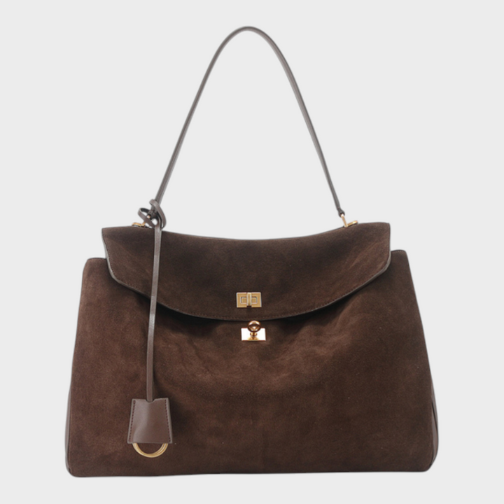 Libby | Sac à main en cuir doux minimaliste et luxueux