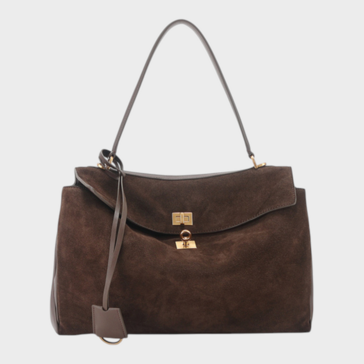Libby | Sac à main en cuir doux minimaliste et luxueux
