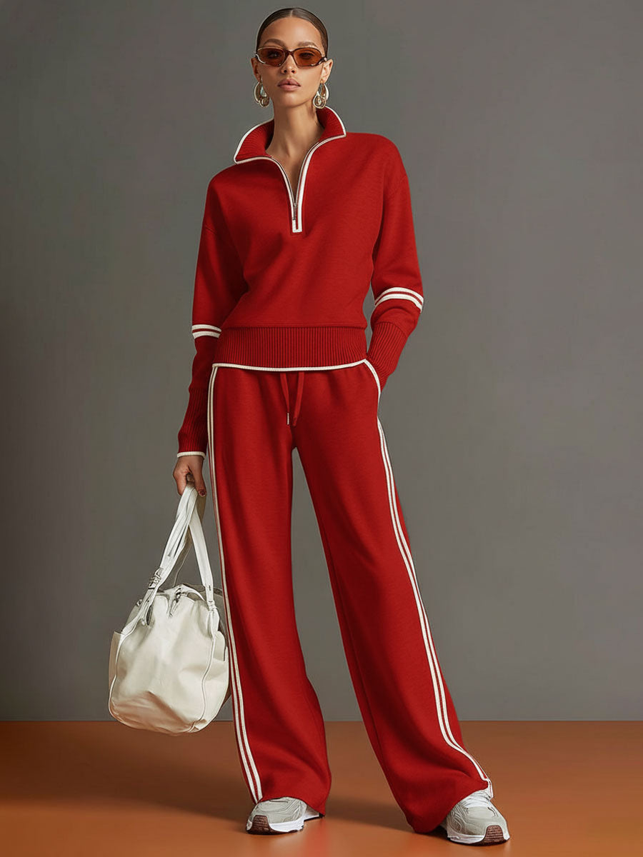 Marietta | Camicetta e Pantaloni a Gamba Larga