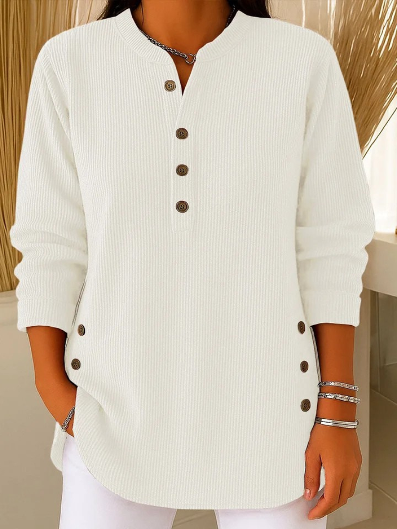 Livia | Túnica Henley con Botones