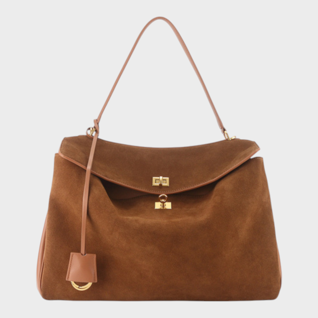 Libby | Sac à main en cuir doux minimaliste et luxueux