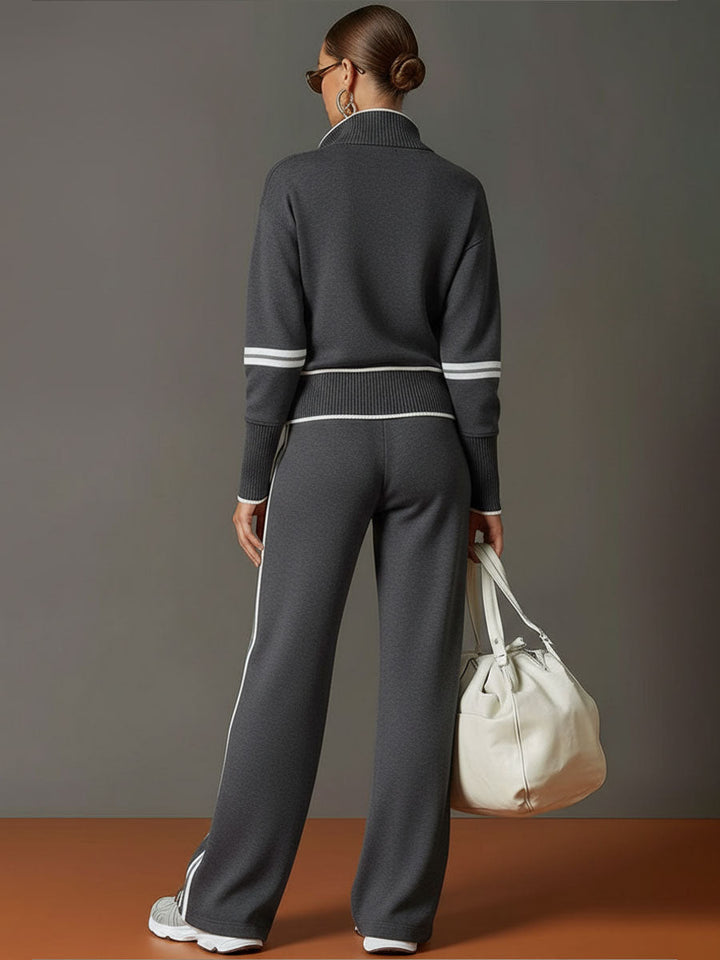 Marietta | Camicetta e Pantaloni a Gamba Larga