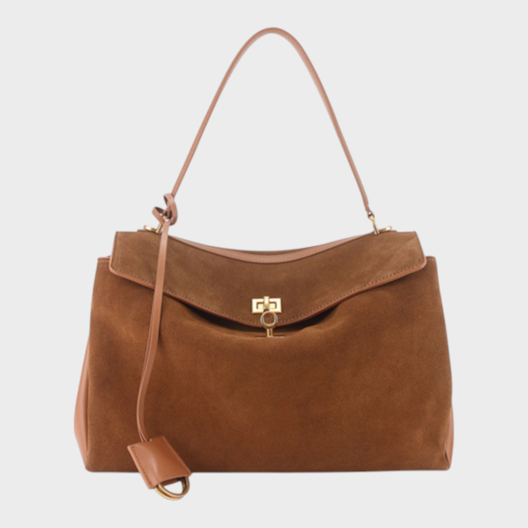 Libby | Sac à main en cuir doux minimaliste et luxueux