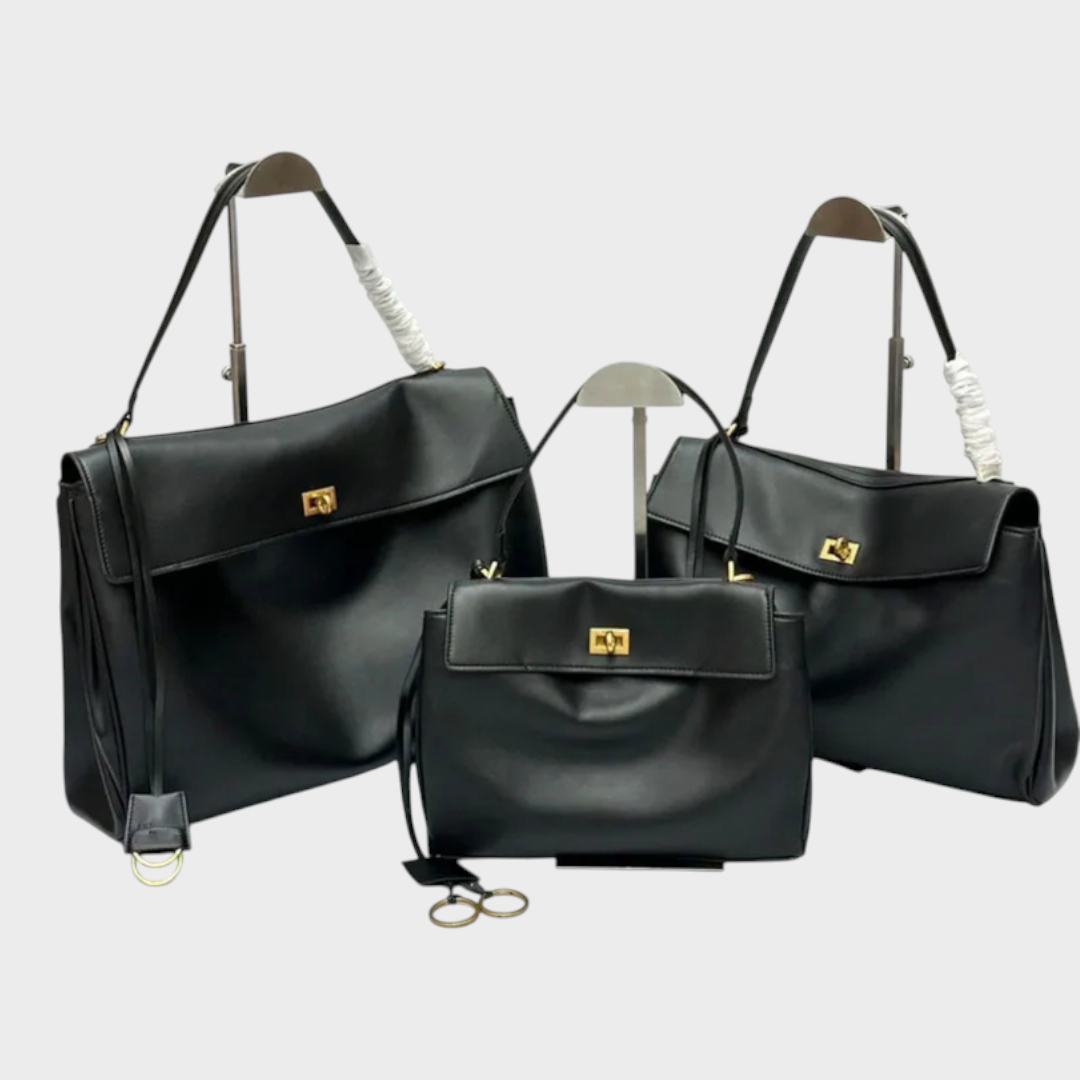 Libby | Sac à main en cuir doux minimaliste et luxueux