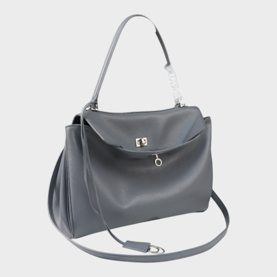 Libby | Sac à main en cuir doux minimaliste et luxueux