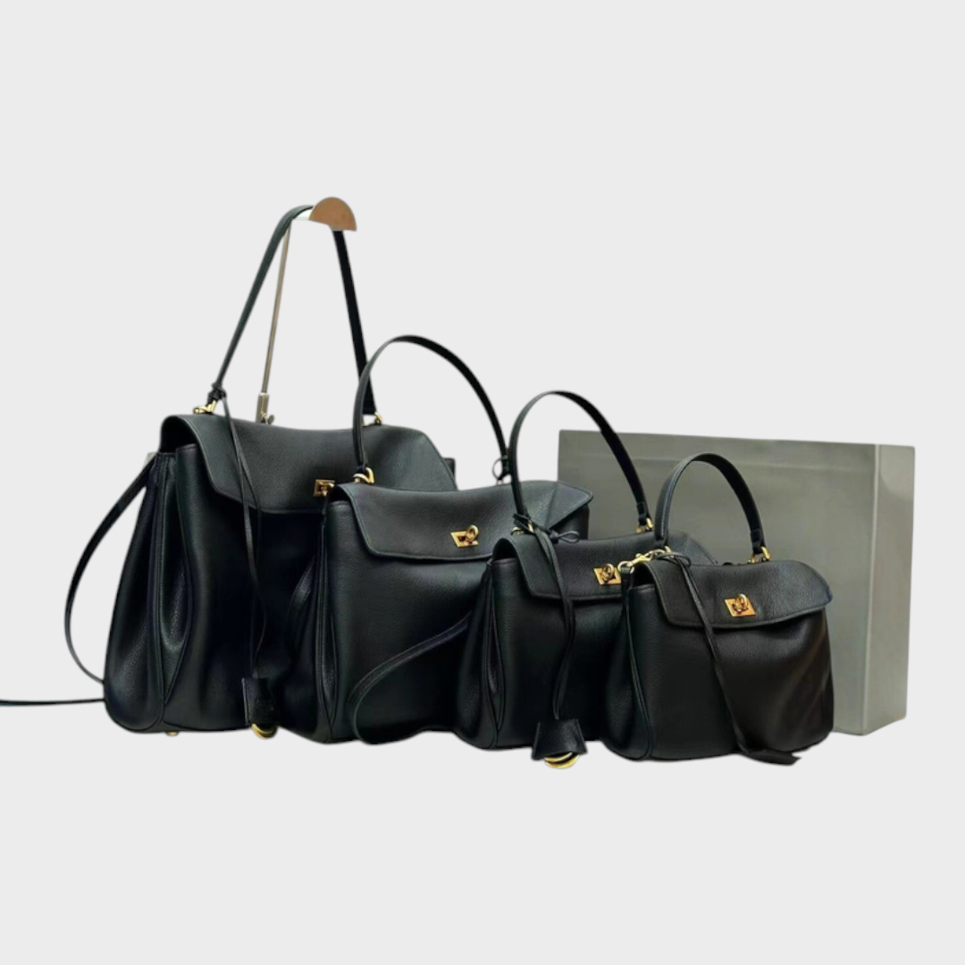 Libby | Sac à main en cuir doux minimaliste et luxueux