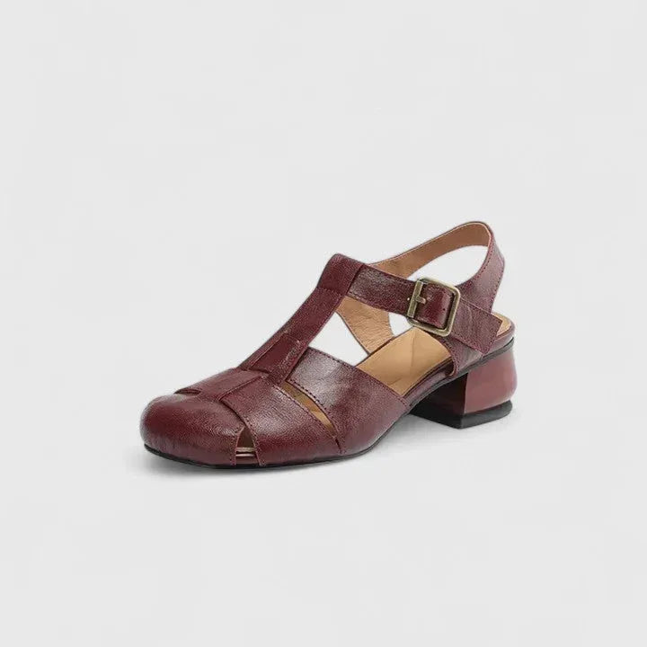 Diana | Sandalias Elegantes de Cuero