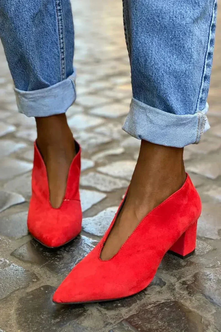 Sloane™ | Zapatos de tacón con tacón ancho