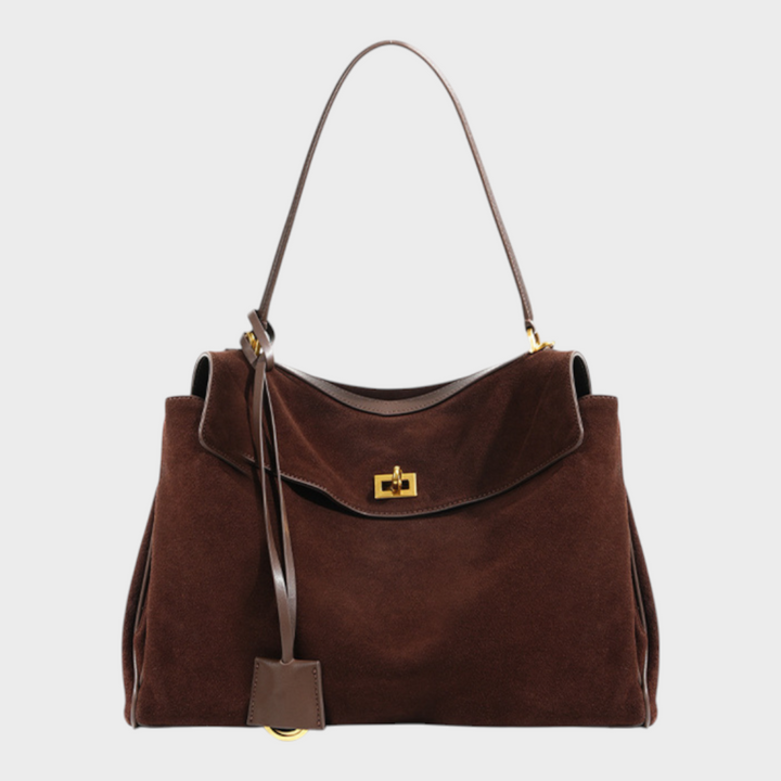 Libby | Sac à main en cuir doux minimaliste et luxueux