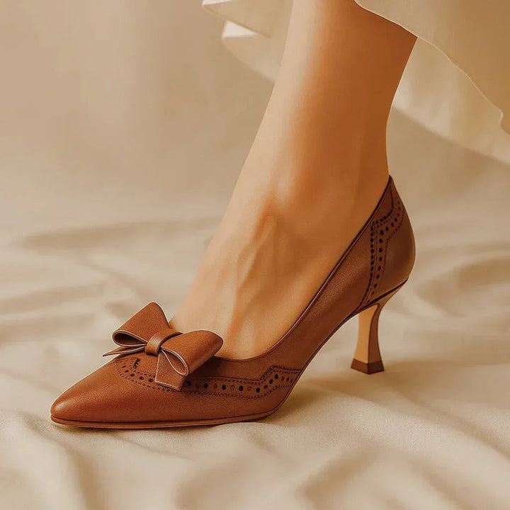 MELENA BOW HEELS