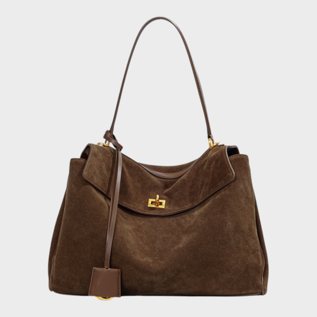 Libby | Sac à main en cuir doux minimaliste et luxueux