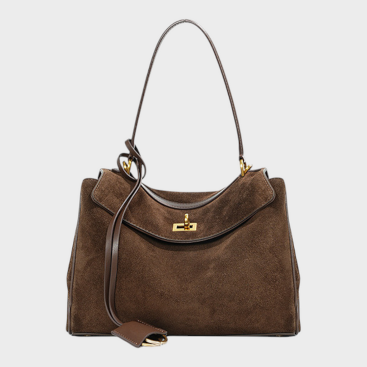 Libby | Sac à main en cuir doux minimaliste et luxueux