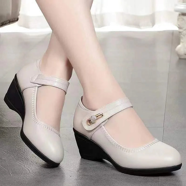 Lydia – Zapatos Elegantes de Tacón Medio y Cómodos