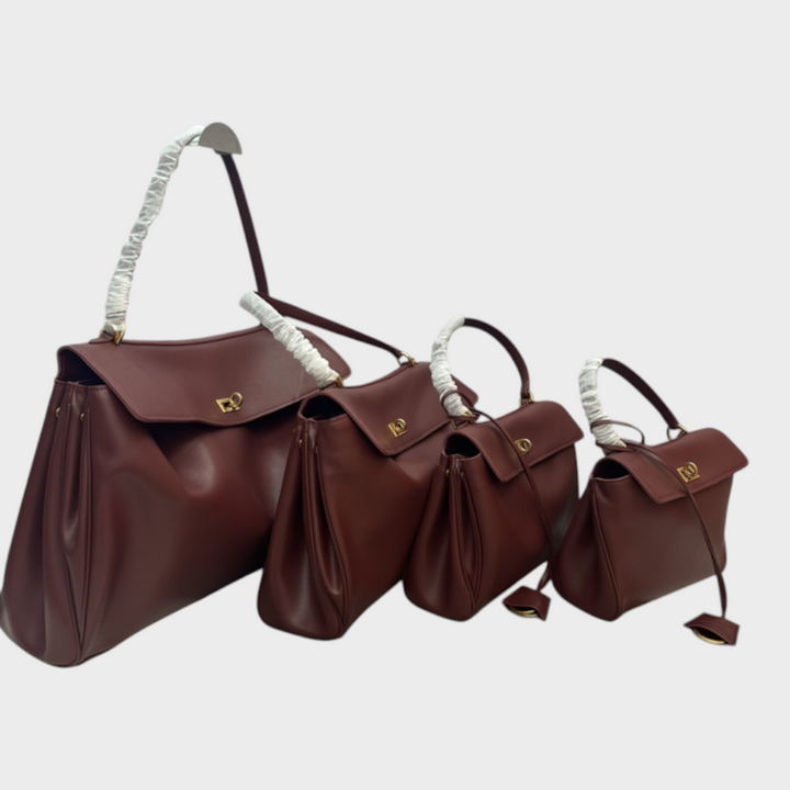 Libby | Sac à main en cuir doux minimaliste et luxueux