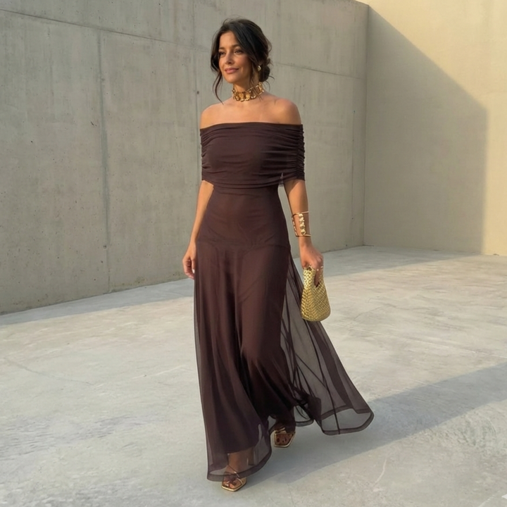 Uma | Fließendes weites Kleid mit elegantem Design