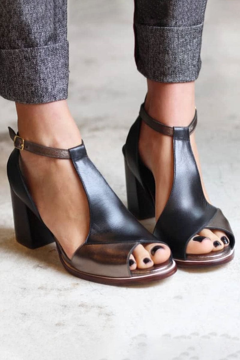 Sofia | Sandalias patchwork