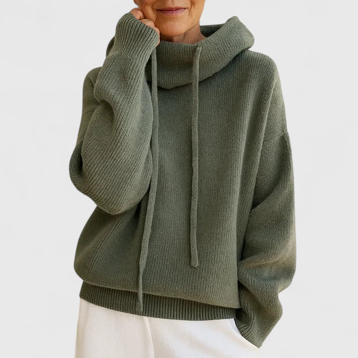 Leonie | Sudadera con Capucha de Punto Acogedora