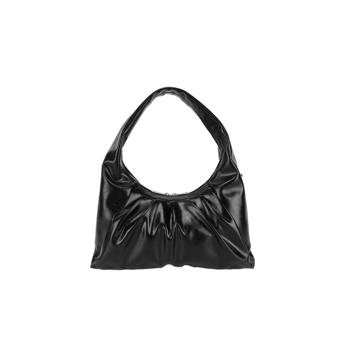 Demi | Sac hobo en forme de croissant (noir)