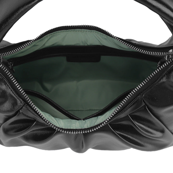 Demi | Sac hobo en forme de croissant (noir)