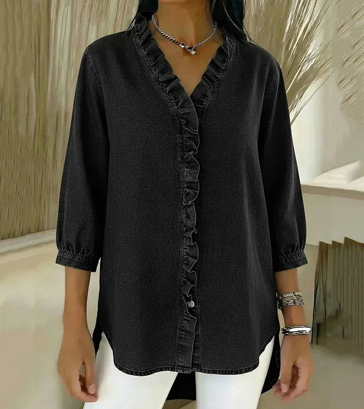 Blusa de mezclilla elegante Abigail™
