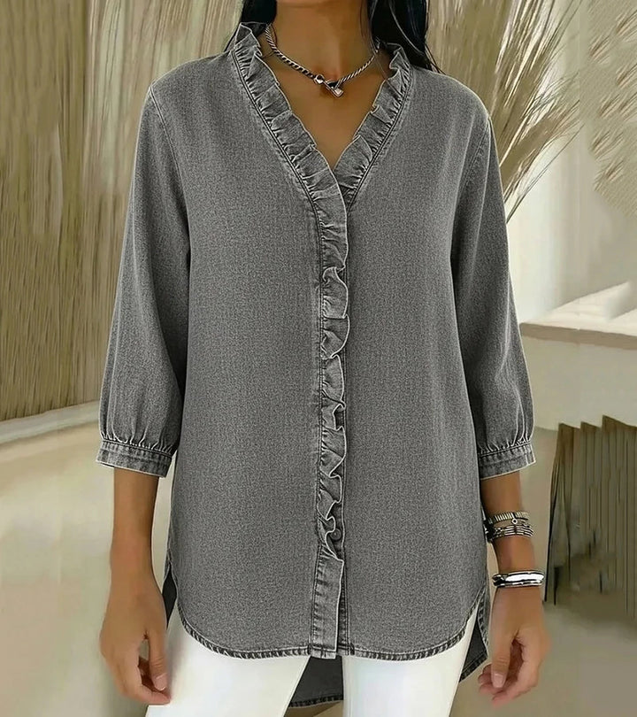 Blusa de mezclilla elegante Abigail™