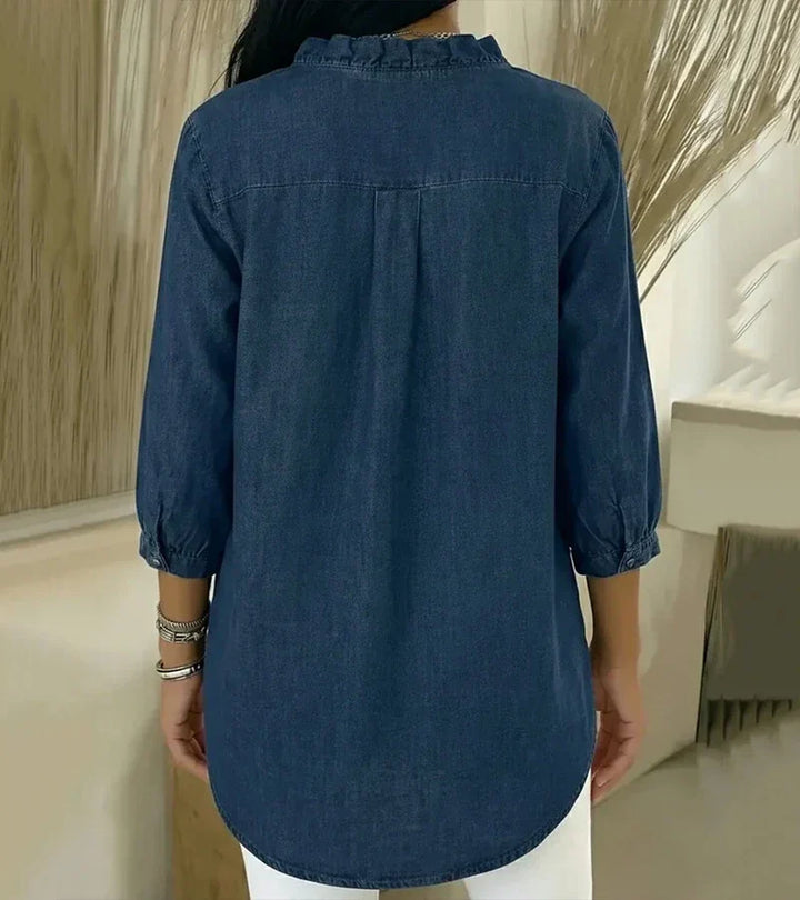 Blusa de mezclilla elegante Abigail™