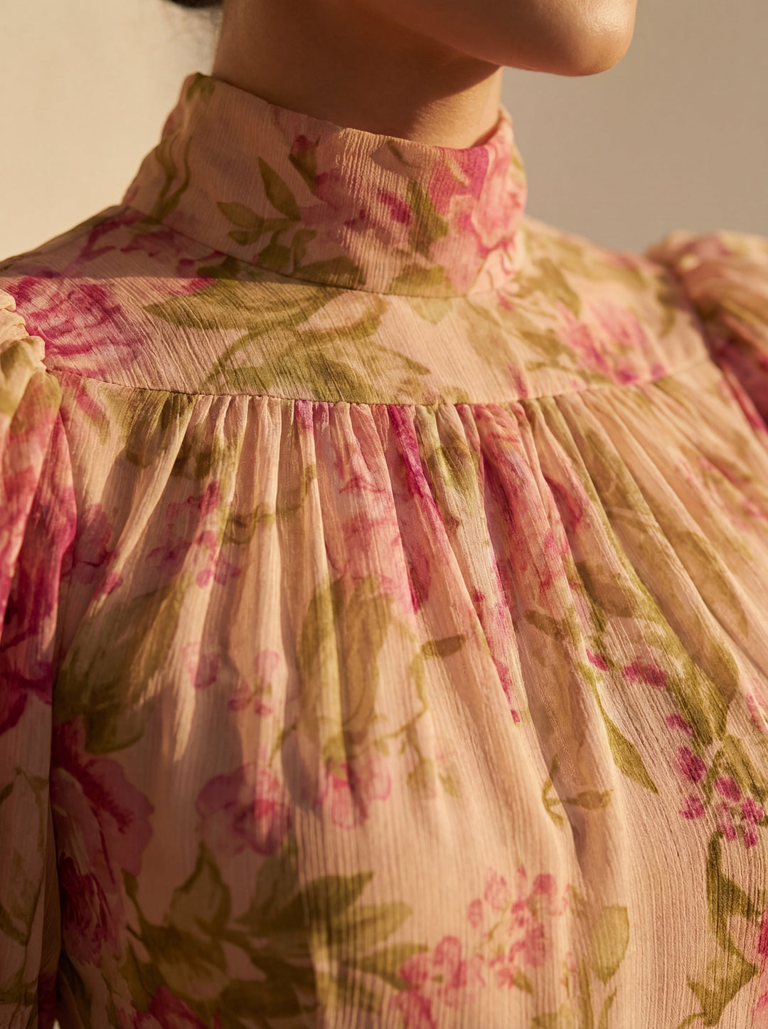 Rosario | Maxikleid mit Blumenmuster