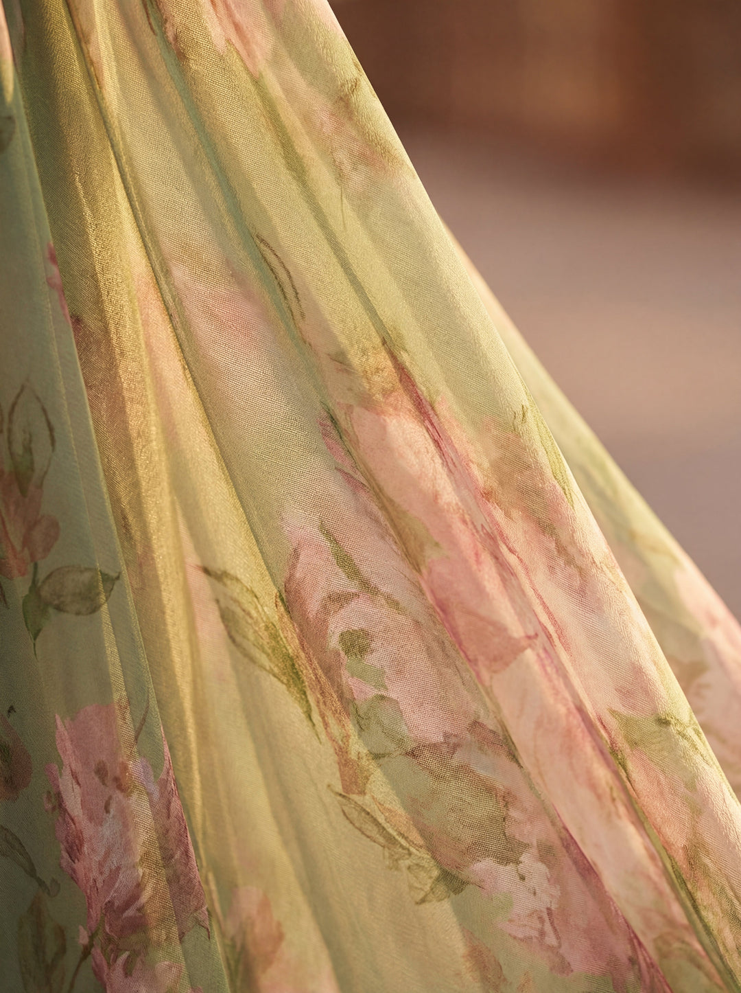 Olivia | Chiffon-Maxikleid