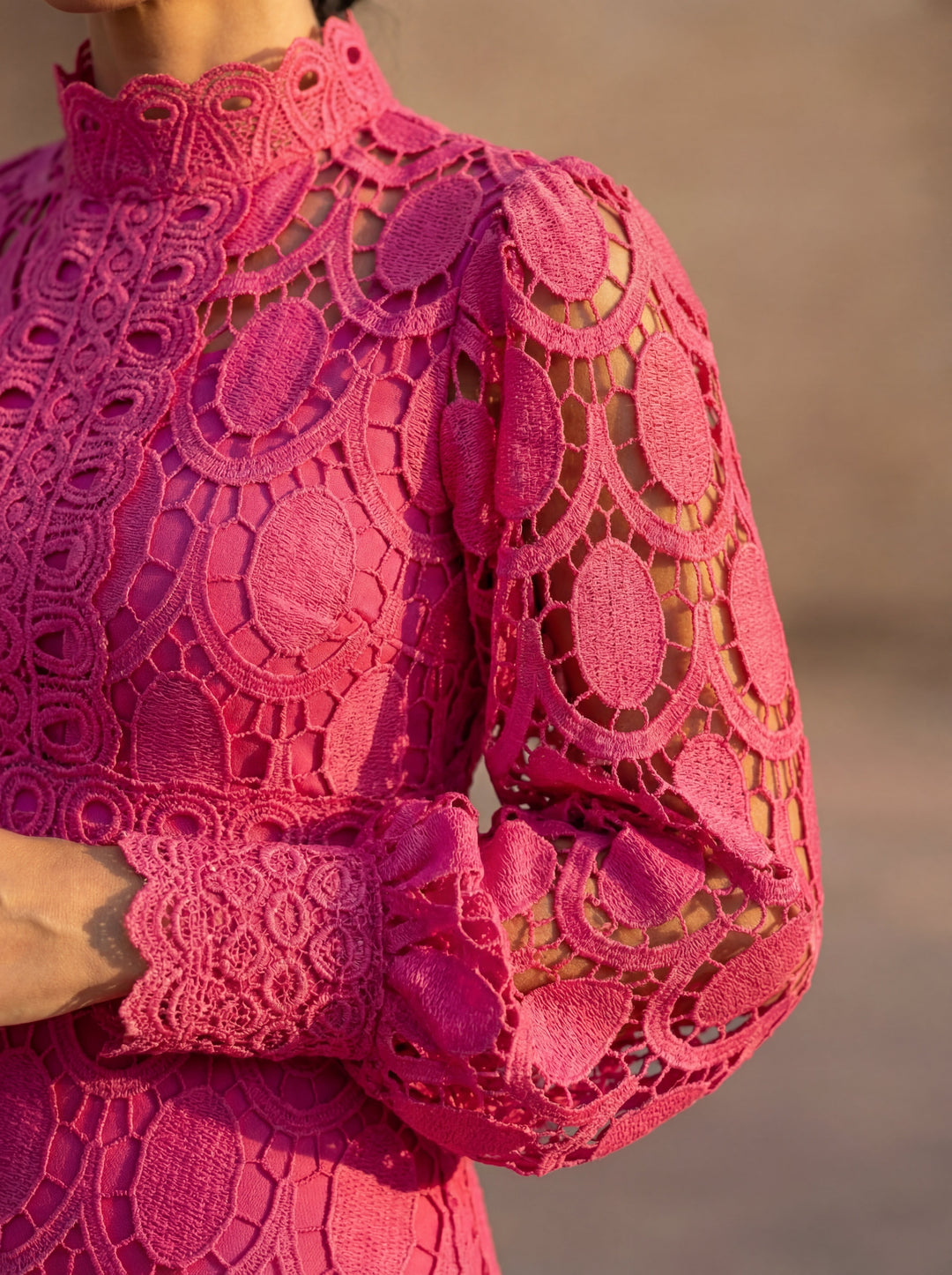 Carmona | Langärmeliges Rollkragenkleid