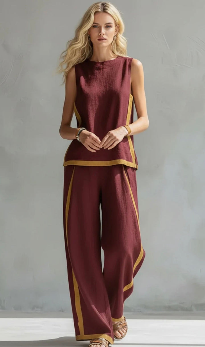 Shania™ Lässiges-chices zweiteiliges Set