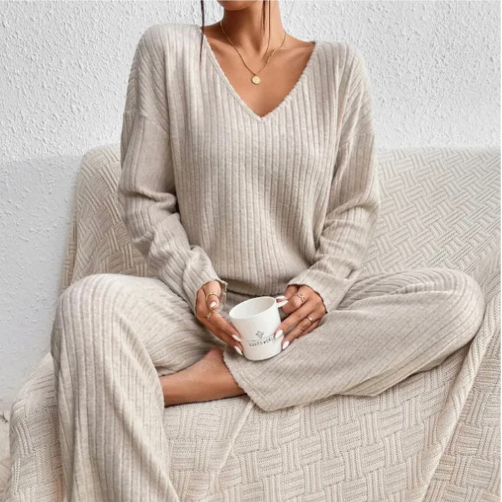 Luna | Strick-Set aus Oberteil und Hose