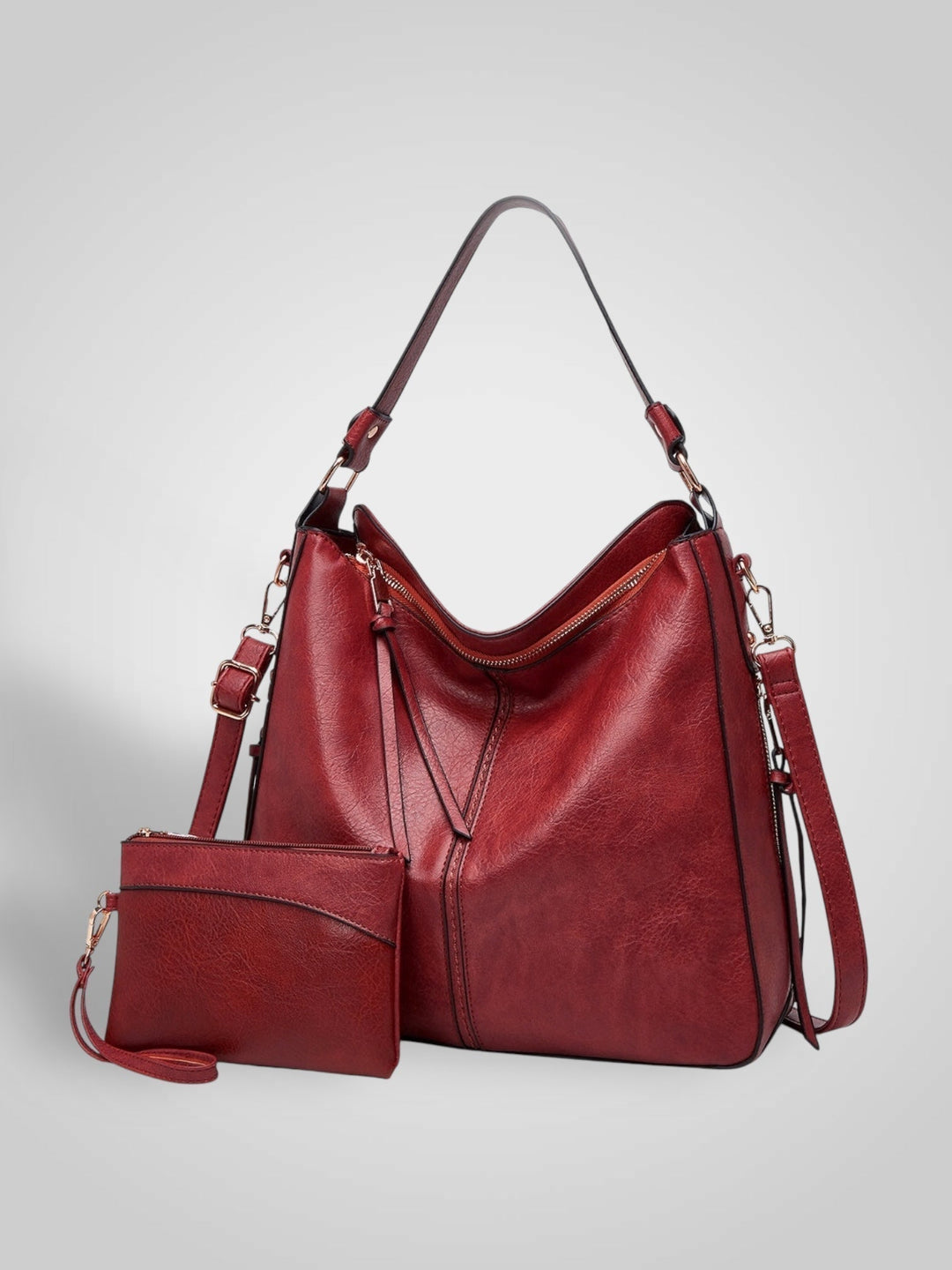 Souf | Sac Hobo de Luxe en Cuir Anti-Vol