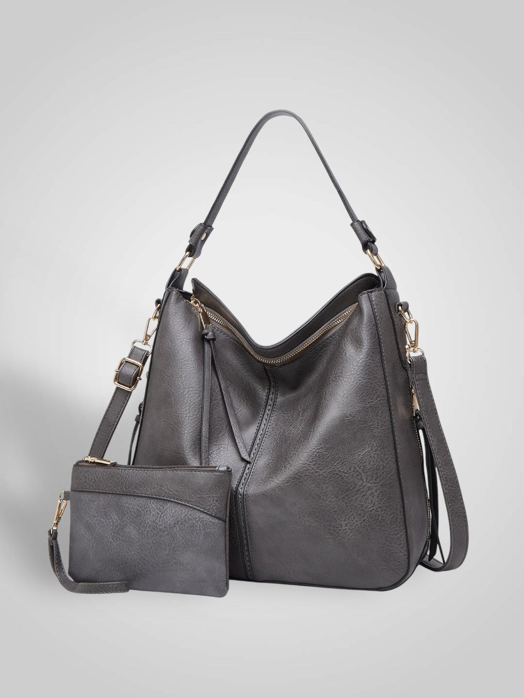 Souf | Sac Hobo de Luxe en Cuir Anti-Vol