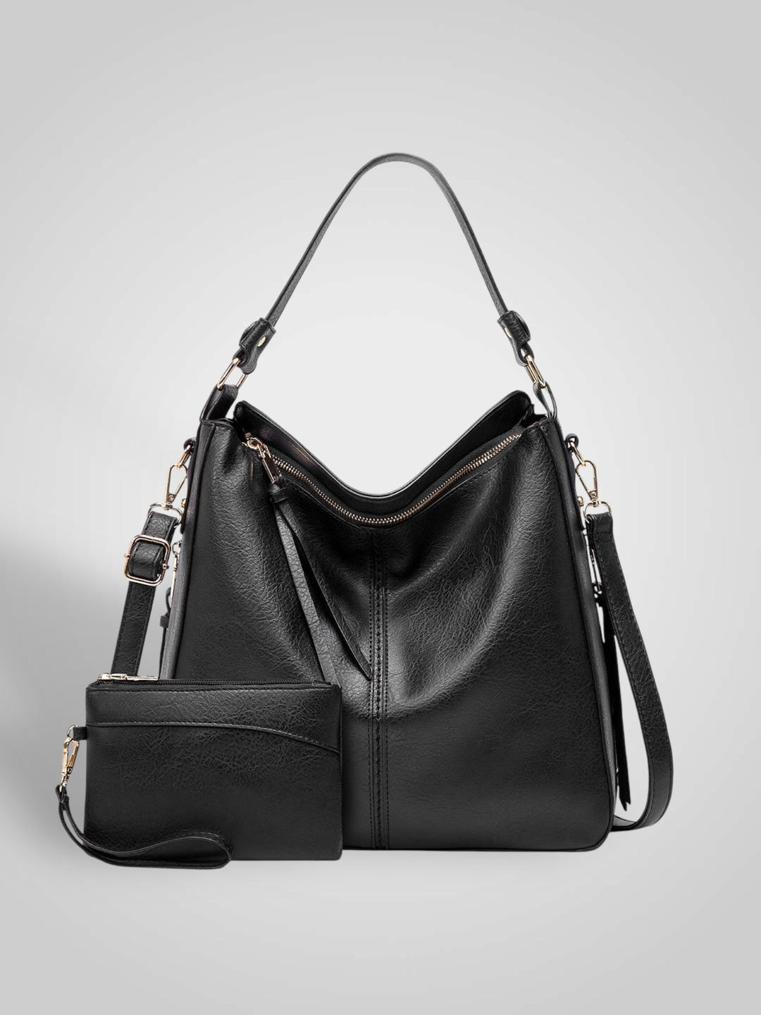 Souf | Sac Hobo de Luxe en Cuir Anti-Vol