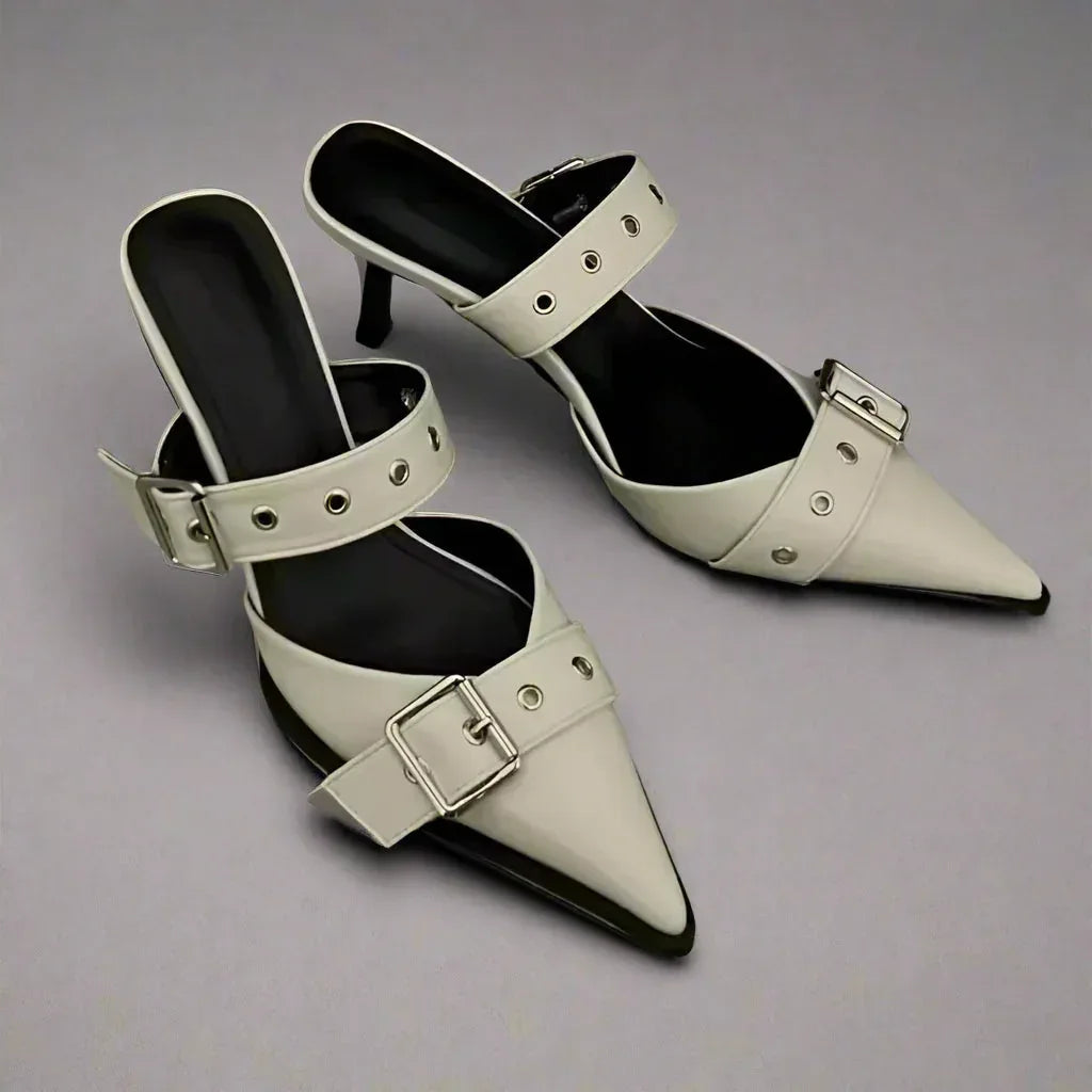 RAVYN RAE BUCKLE HEELS