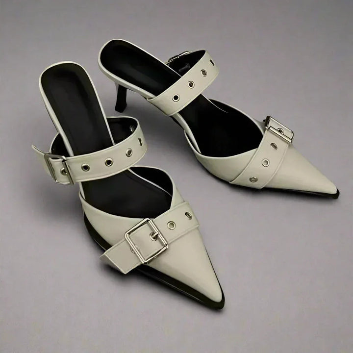 RAVYN RAE BUCKLE HEELS