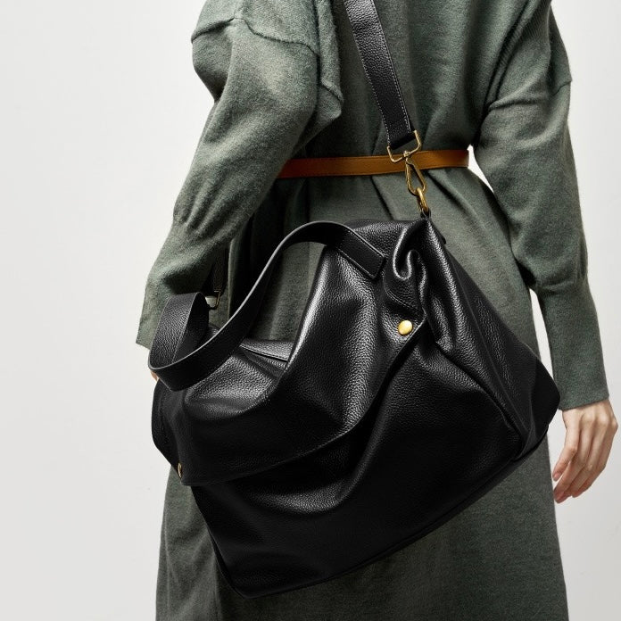 Adriani | Sac minimaliste doux en cuir véritable rétro pour un usage quotidien