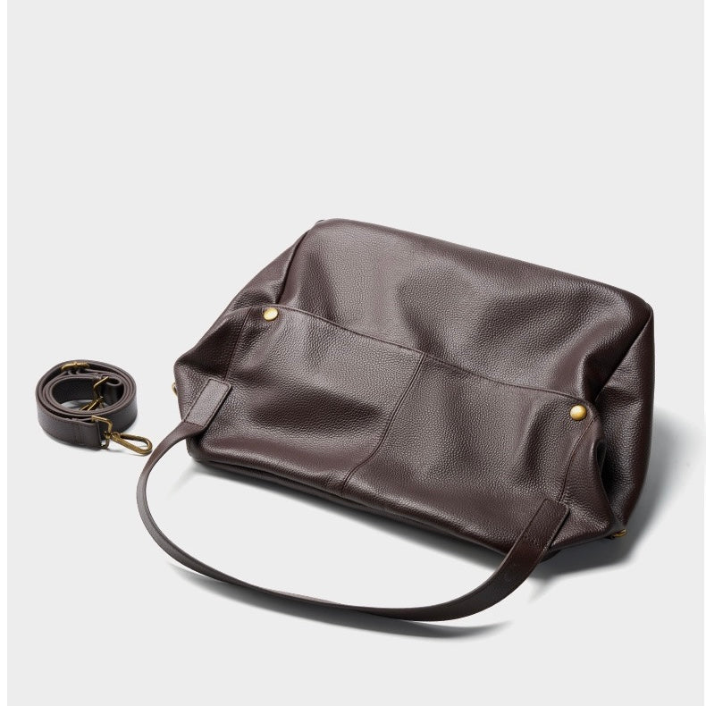 Adriani | Sac minimaliste doux en cuir véritable rétro pour un usage quotidien