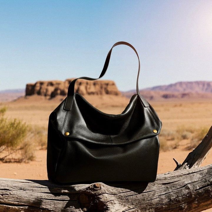 Adriani | Sac minimaliste doux en cuir véritable rétro pour un usage quotidien
